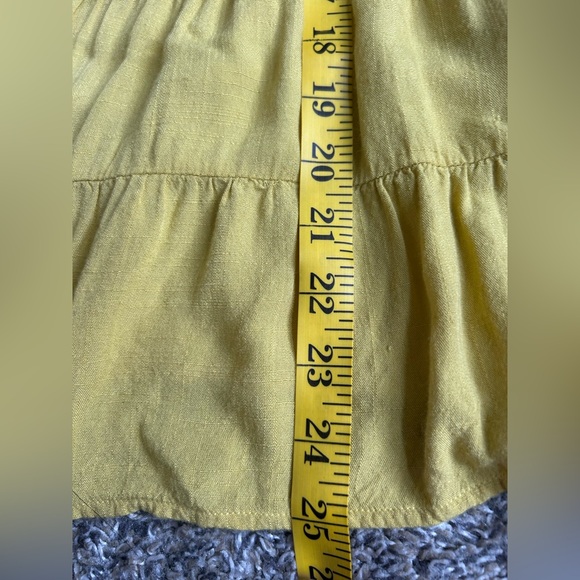 THML checkered gingham babydoll top with tiered bottom size large - Picture 9 of 10